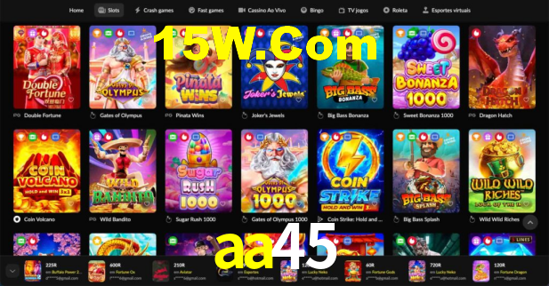 Welcome Bonus aa45